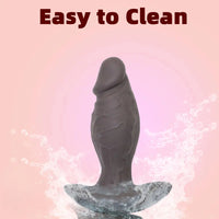 7.48in Realistic Texture T-base Anal Plug Dildo Anal Dilator Stimulation Toy