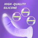 7.48in Silicone Body-Safe Soft Real Dildo For Adults G-Spot Stimulation