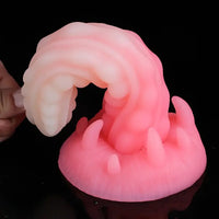 7.48in Silicone Butt Plug Monster Dildo With Suction Cup For Beginners