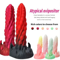 7.48in Silicone Butt Plug Monster Dildo With Suction Cup For Beginners