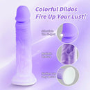 7.48in Silicone Dildo Masturbator Sex Toy Soft Realistic Adult Sex Toy