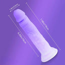 7.48in Silicone Dildo Masturbator Sex Toy Soft Realistic Adult Sex Toy