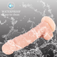 7.48in Silicone Middle Size Dildo Sex Toy For Masturbation