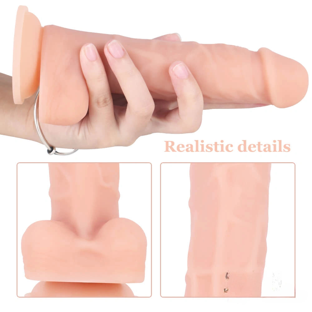 7.48in Silicone Middle Size Dildo Sex Toy For Masturbation