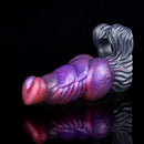 7.48in Silicone Penis Sleeve With Cock Ring Fantasy Animal Hollow Dildo