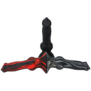 7.48in Silicone Soft Mixed Color Dog Cock Dildo For Sex Toy Orgasm