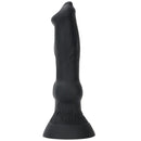 7.48in Silicone Soft Mixed Color Dog Cock Dildo For Sex Toy Orgasm