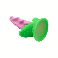 7.48in Small Glans Thick Realistic Fantasy Dildo With Strong Suction Cup