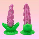 7.48in Small Glans Thick Realistic Fantasy Dildo With Strong Suction Cup