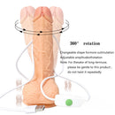 7.48in Soft Reel Feel Swing Vibrating Dildo For Adult Women
