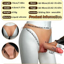 7.48in Solid Penis Strap Dildo Panty Sliding Skin Foreskin Dildo Cock Toy
