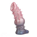 7.48in Spiked Fantasy Penis Sleeve With Cock Ring Dildo For Enhancement