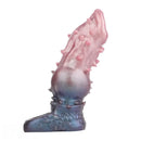 7.48in Spiked Fantasy Penis Sleeve With Cock Ring Dildo For Enhancement