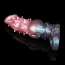 7.48in Spiked Fantasy Penis Sleeve With Cock Ring Dildo For Enhancement
