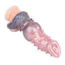 7.48in Spiked Fantasy Penis Sleeve With Cock Ring Dildo For Enhancement