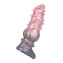 7.48in Spiked Fantasy Penis Sleeve With Cock Ring Dildo For Enhancement