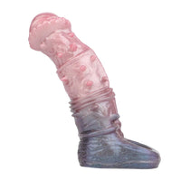 7.48in Spiked Horse Cock Sleeve Dildo Fantasy Penis Extender Sex Toy