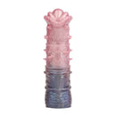 7.48in Spiked Horse Cock Sleeve Dildo Fantasy Penis Extender Sex Toy