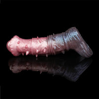 7.48in Spiked Horse Cock Sleeve Dildo Fantasy Penis Extender Sex Toy