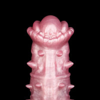 7.48in Spiked Horse Cock Sleeve Dildo Fantasy Penis Extender Sex Toy