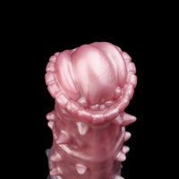 7.48in Spiked Horse Cock Sleeve Dildo Fantasy Penis Extender Sex Toy