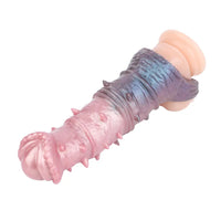 7.48in Spiked Horse Cock Sleeve Dildo Fantasy Penis Extender Sex Toy