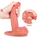 7.48in Stick On Wall Dildo With Big Powerful Sucker