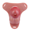 7.48in Strap on Hollow Soft Silicone Cock Cage Dildo For Chastity Cock