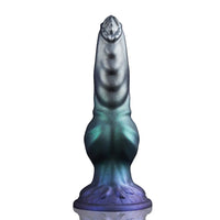 7.48in Strap on Monster Dog Knot Silicone Dildo Vaginal G-spot Cock