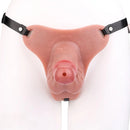 7.48in Strap on Silicone Cock Cage Dildo For Chastity Cock Hollow Toy