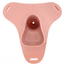 7.48in Strap on Silicone Cock Cage Dildo For Chastity Cock Hollow Toy
