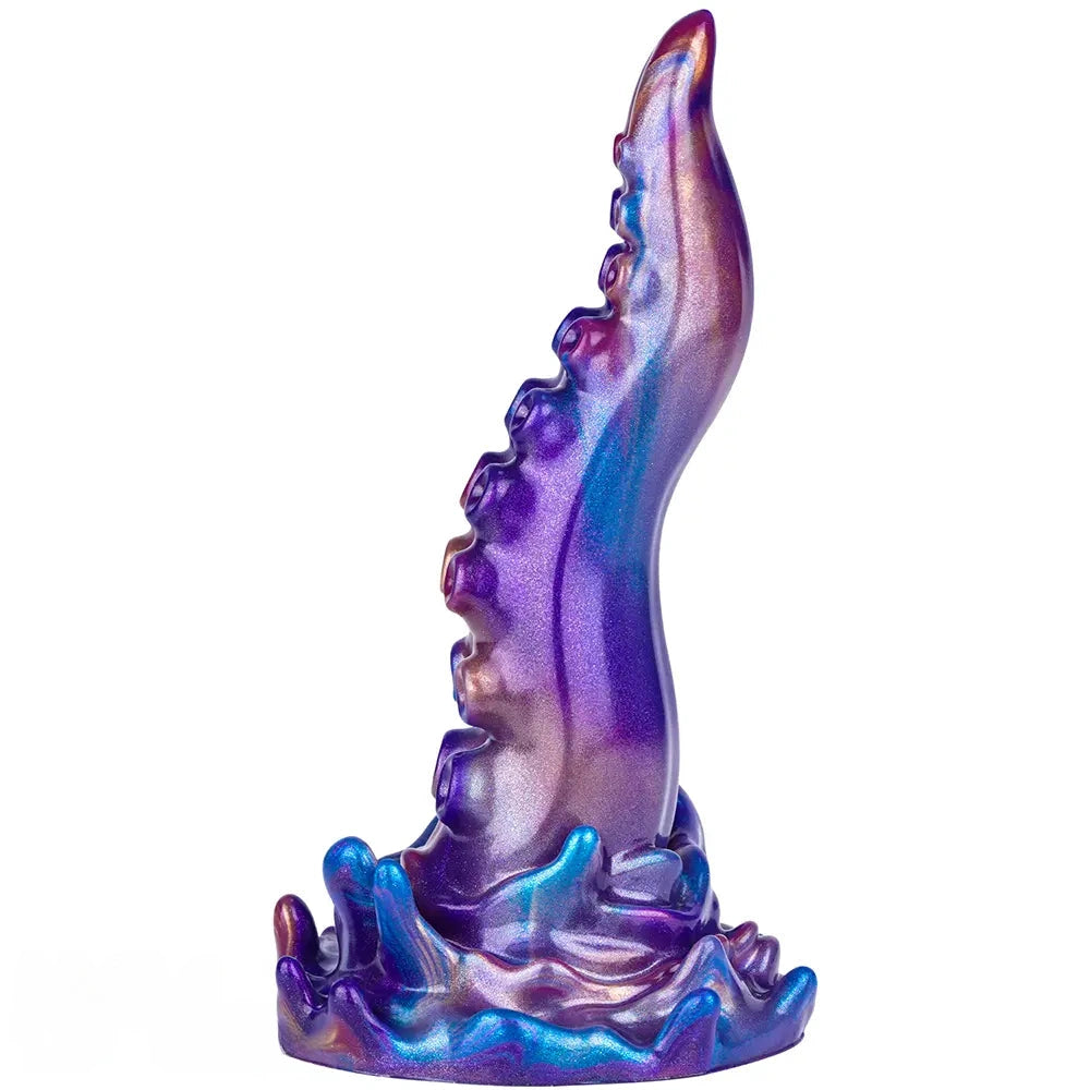 7.48in Tentacle Monster Silicone Dildo Hands-Free Play For Women