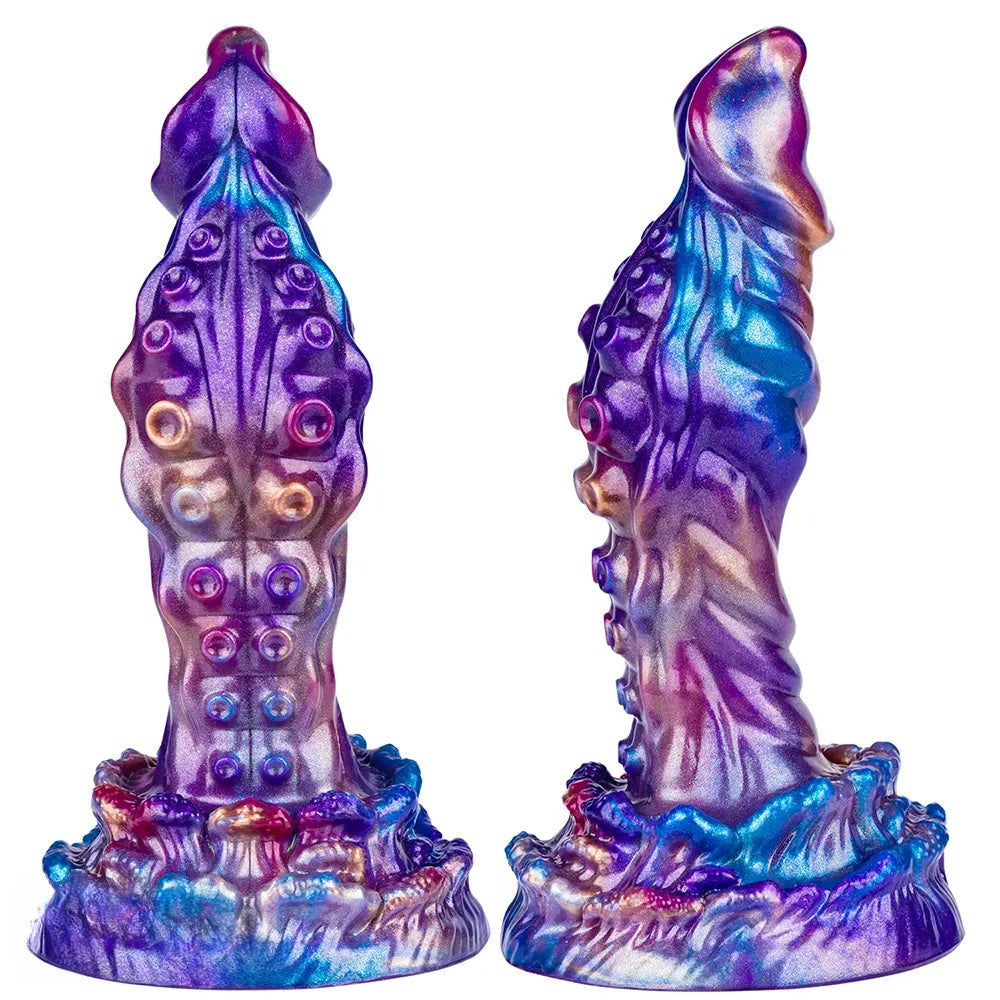7.48in Tentacle Silicone Soft Dildo For Non-Electric Adult Intimate Play