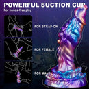 7.48in Tentacle Silicone Soft Dildo For Non-Electric Adult Intimate Play