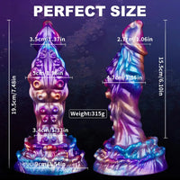 7.48in Tentacle Silicone Soft Dildo For Non-Electric Adult Intimate Play