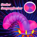 7.48in Uncut Fantasy Silicone Soft Dildo For Anal Prostate G Spot