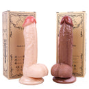 7.48in USB Charging Multi-speeds Dildo Sex Toy With Vibrating Bullet