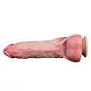 7.48in Vibrating Real Remote Silicone Hollow Dildo Sleeve Cock Extender