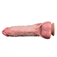 7.48in Vibrating Real Remote Silicone Hollow Dildo Sleeve Cock Extender