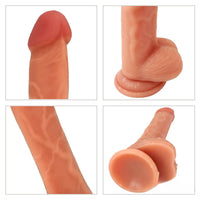 7.48in Waterproof Flexible Dildo Sex Toy For Women Masturbation Using
