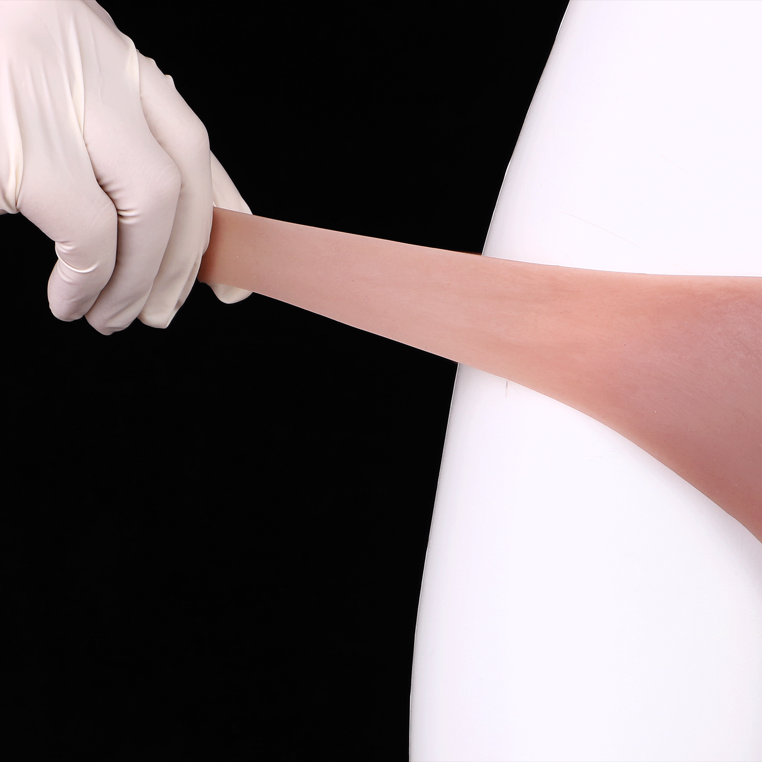 7.48in Wear Hollow Realistic Dildo Pants Silicone Cock Sleeve For Penis