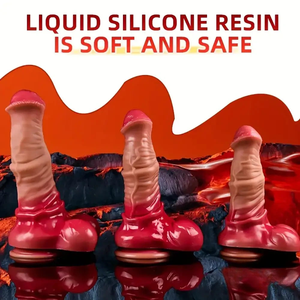 7.4in 8.46in 9.44in 10.03in 11.22in Big Silicone Soft Horse Dildo