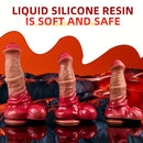 7.4in 8.46in 9.44in 10.03in 11.22in Big Silicone Soft Horse Dildo