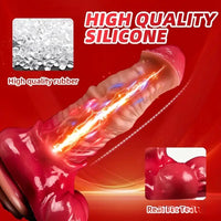 7.4in 8.46in 9.44in 10.03in 11.22in Big Silicone Soft Horse Dildo