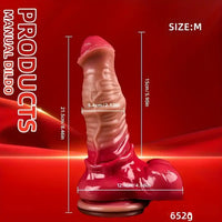 7.4in 8.46in 9.44in 10.03in 11.22in Big Silicone Soft Horse Dildo