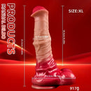 7.4in 8.46in 9.44in 10.03in 11.22in Big Silicone Soft Horse Dildo