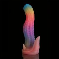 7.4in 8.5in Alien Dinosaur Tentacle Animal Silicone Anal Plug Dildo