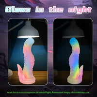 7.4in 8.5in Alien Dinosaur Tentacle Animal Silicone Anal Plug Dildo