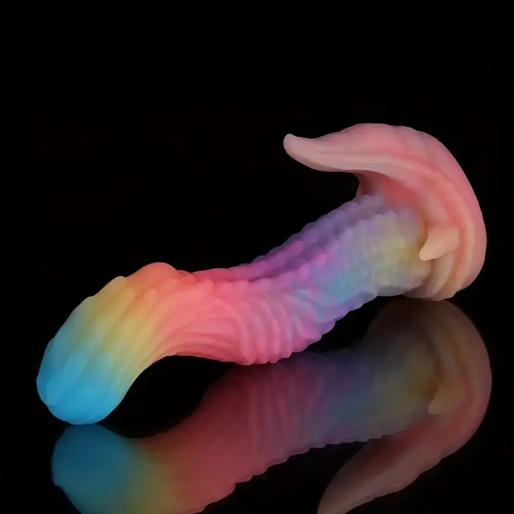 7.4in 8.5in Alien Dinosaur Tentacle Animal Silicone Anal Plug Dildo