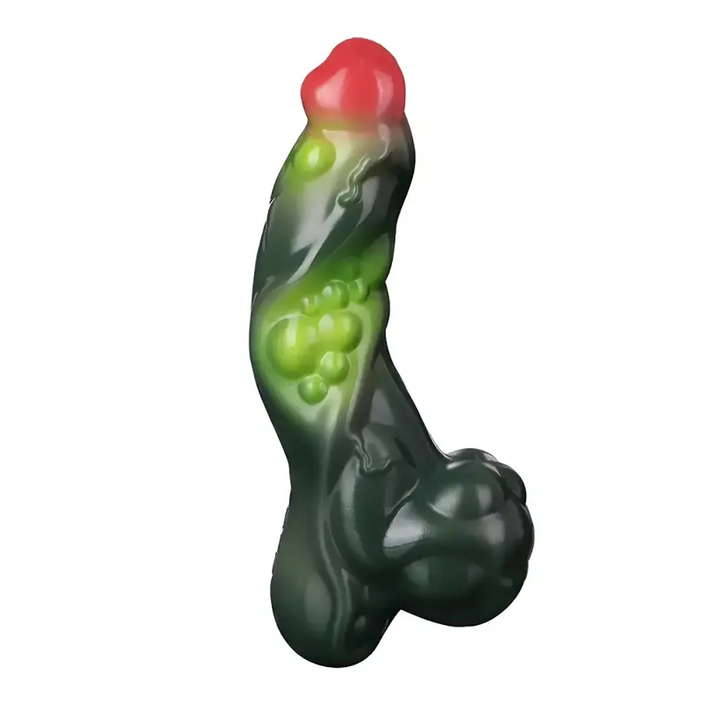 7.4in Fantasy Penis Design Silicone G-Spot Mutant Phallus Dildo